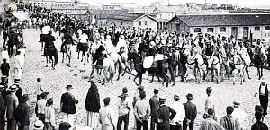 2473- Alger - Goumiers revenant du Maroc2 - 1911
